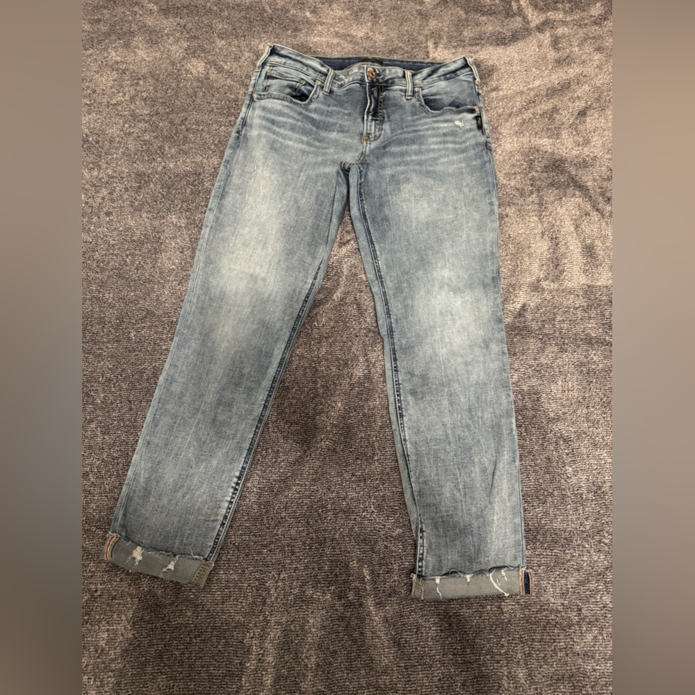 Light wash Silver Jeans boyfriend Jean